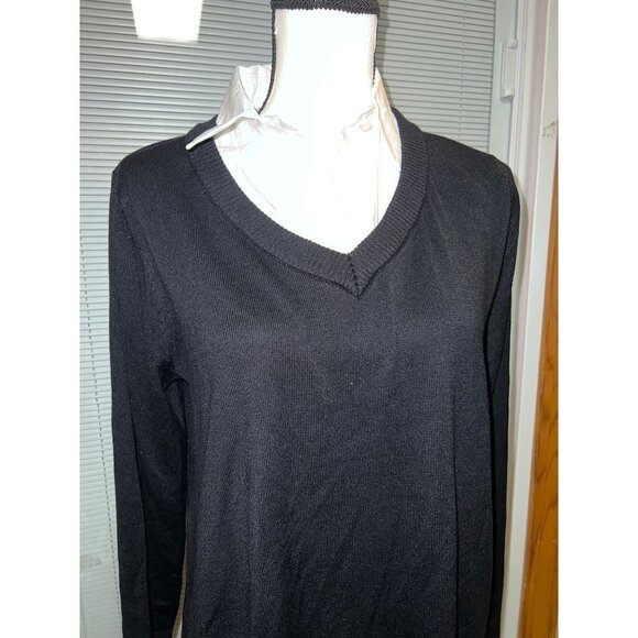 Cable & Gauge White Collar Women Tunic -- Large - Picture 3 of 10